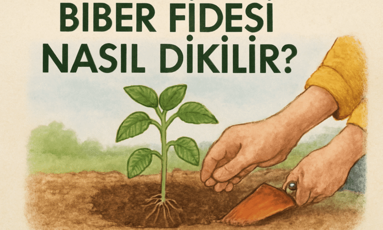 Biber Fidesi Nasıl Dikilir biber