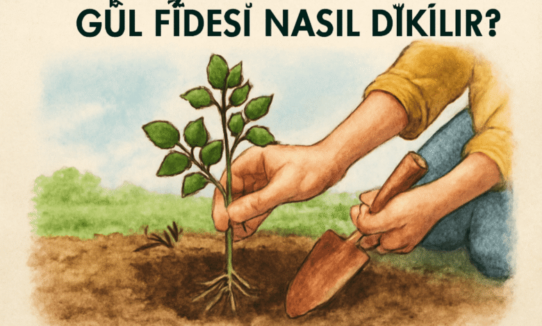Gül Fidesi Nasıl Dikilir